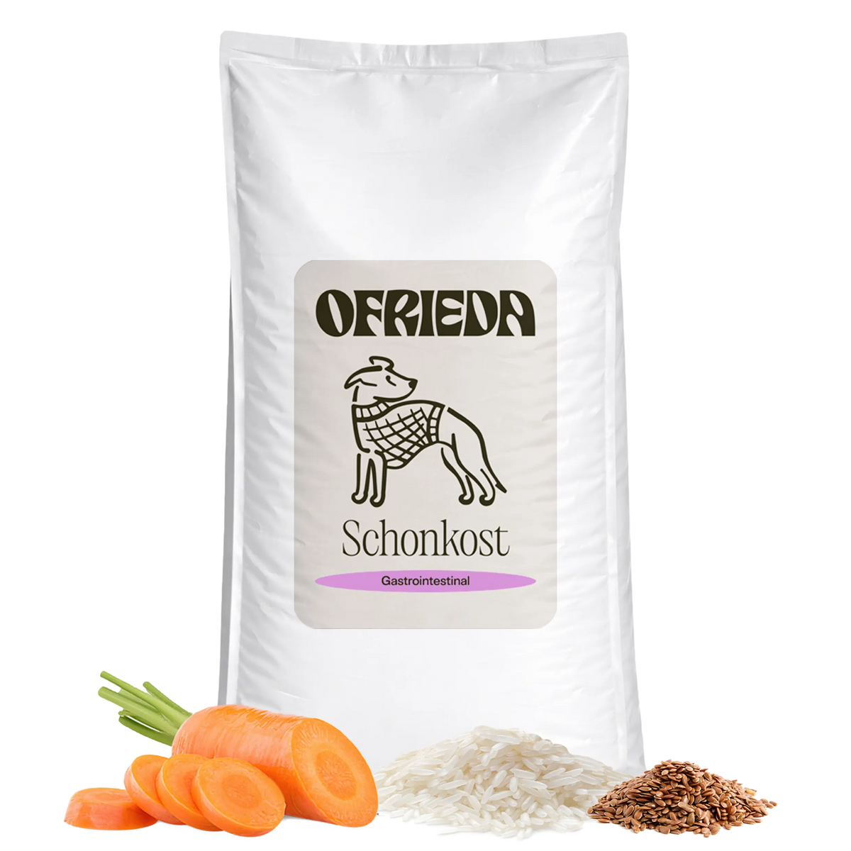 Schonkost | Insekten Hundefutter fr sensible Hunde | Trockenfutter |  Ofrieda