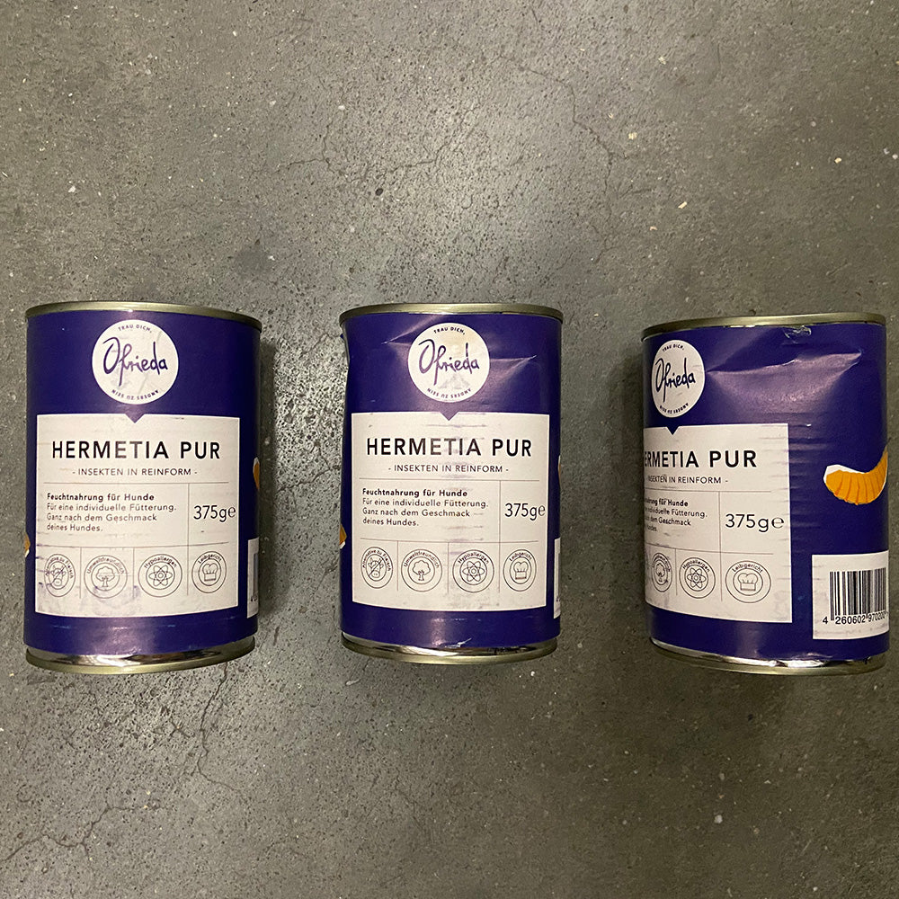 Hermetia Pur Nassfutter_Bruchware 28 x 375 g