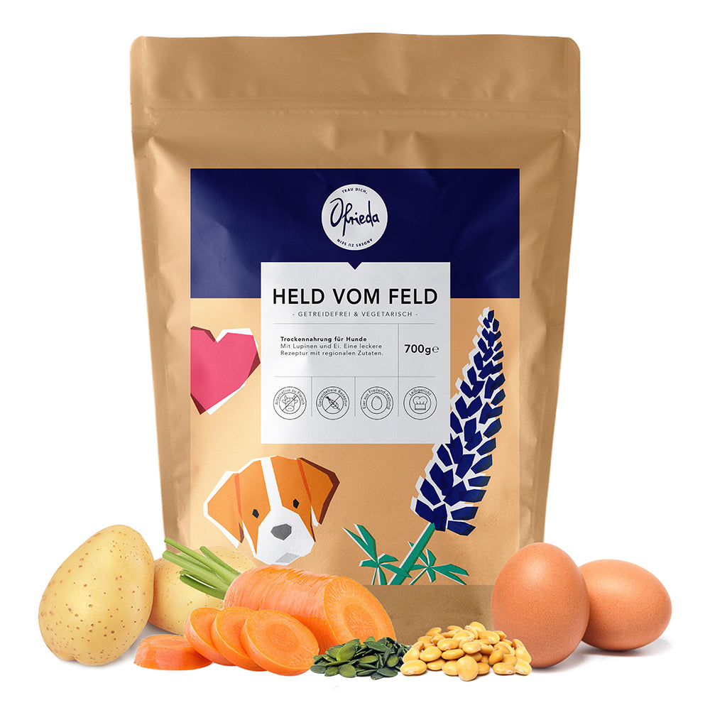 Héros des champs croquettes pour chiens 700 g